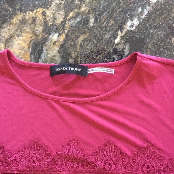 Ivanka Trump Dark Pink Shirt - Picture 3 of 6